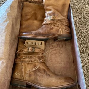 Bed Stu Size 8.5 Tall Boots